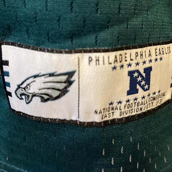 Philadelphia Eagles Team Logo Jersey Mens Size Medium M Midnight Green - Picture 4 of 7